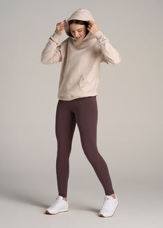 About Our Tall Women’s Leggings Maximum comfort meets maximum length. You’ll want to wear these super-soft cotton tall women’s leggings all day long. We thoughtfully designed this pair to be a staple in your everyday collection that you can reach for time and time again. They’re created with your long legs and torso in mind, with an extended inseam that’ll go past your ankles and a flattering high-rise fit with a wide waistband. Our long leggings for tall women are made of a lightweight cotton a Bamboo Leggings, Tall Leggings, Thick Leggings, Legging Fits, Long Leggings, Clothes Shopping, Tall Clothing, Long Torso, Best Leggings