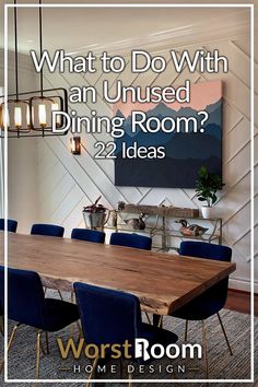 What to Do With an Unused Dining Room? 22 Ideas Other Uses For A Dining Room, Closed Off Dining Room Ideas, Uses For Dining Room Space, Dining Room Space Alternatives, Extra Dining Room Chairs What To Do With, What To Do With A Dining Room Spaces, Other Uses For Dining Room Space, Alternatives To Dining Room Spaces, Dining Room Without Table