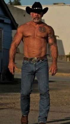 Hot Cowboy, Cowboys Men, Scruffy Men, Handsome Older Men, Bear Men, Muscular Men, Shirtless Men