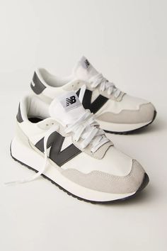 237 Sneakers | Free People 237 New Balance, Retro Sneakers Outfit, Preppy Sneakers, New Balance 237, Before College, New Balance Outfit, N Logo, Trendy Shoes Sneakers, School Wear