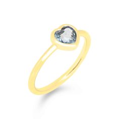 "Blue Heart Sapphire Ring, 14k Gold Sapphire Ring Gift for Her, Blue Sapphire Engagement Ring, Fine Jewelry by Chelebi Heart Blue Sapphire Ring is with natural sapphire and it is 14K solid gold. The Sapphire in the ring is the real natural sapphire. This Minimalist Blue Sapphire ring is a great choice for everyday use or for gifting her. DETAILS ✶ Gold Kt: 14K Solid Gold ✶ Gold Color: Rose, White Gold (Optional) ✶ Gemstone: Natural Sapphire ✶ Gemstone Color: Blue ✶ Gemstone Shape: Heart ✶ Gemsto Gift Yellow Gold Topaz Ring With Bezel Setting, 14k Yellow Gold Heart Ring With Gemstone, Yellow Gold Heart-shaped Birthstone Ring, Yellow Gold Heart Birthstone Ring, Yellow Gold Heart-shaped Gemstone Ring, Heart Shaped Yellow Gold Gemstone Ring, Heart-shaped Yellow Gold Gemstone Ring, Yellow Gold Blue Topaz Ring For Gift, Yellow Gold Rings With Blue Topaz For Gift