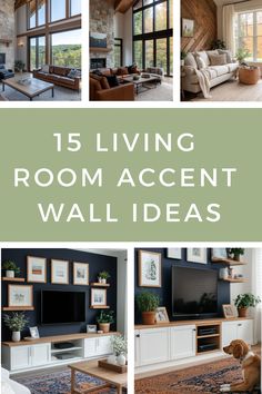 living room accent wall ideas that are easy to do and great for any space in the house