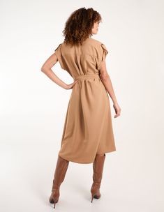 This breezy button front shirt dress is an absolute must-have this season! It will give you a unique look wherever you are. Add sneakers for an out-of-duty look! 100% PolyesterMade in ChinaMachine washableCollared necklineShort sleeveButton fastening Belted waist Model wears size SModel height: 5ft 10 / 178cm V-neck Shirt Dress With Button Closure For Casual Wear, V-neck Shirt Dress With Button Closure, Casual V-neck Shirt Dress With Placket, Casual Button-up Shirt Dress For Work, Casual Button-up Office Dress, Casual Shirt Dress With Button Closure For Work, Casual Workwear Shirt Dress With Button Closure, Casual Relaxed Fit Shirt Dress With Tie Waist, Casual Knee-length Shirt Dress With Tie Waist