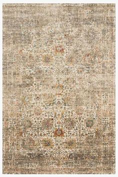 Joanna Gaines Linnea Lin-05 Multi/Taupe Book Baskets, Taupe Rug, Mirror Artwork, Magnolia Homes, Classic Rugs, Joanna Gaines, Floral Pillows, Throw Quilt, Pillow Pattern