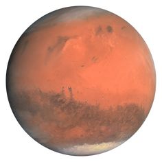 an image of the planet mars from space