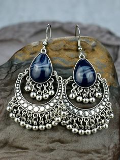 Silver Vacation   Zinc Alloy  Dangle Embellished   Jewelry Bo Ho, Accessories Silver, Tassel Drop Earrings, Jewelry Antique, Stage Performance, Western Jewelry, Arte Popular, Silver Accessories, Beaded Tassels