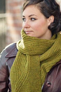 Wayfarer Scarf | Knitting Pattern by Jared Flood Modern Knitwear, Hood Scarf, Knit Scarfs, Knitting Scarves, Things To Knit, Brooklyn Tweed, Knitting Hat, Knitted Scarves, Learn To Knit