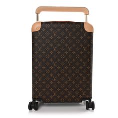 This is an authentic LOUIS VUITTON Monogram Horizon 50. This stylish hard suitcase is crafted of Louis Vuitton monogram on toile canvas. This suitcase features 360 degree wheels, a vachetta cowhide leather top handle, telescoping handle and matte silver hardware. The case opens to nylon compartments with a large zipper pouch. Louis Vuitton Suitcase Set, Luxury Brown Luggage With Luggage Sleeve, Luxury Monogram Canvas Luggage, Luxury Coated Canvas Luggage With Sleeve, Luxury Monogram Canvas Rectangular Luggage, Elegant Monogram Canvas Luggage For Travel, Luxury Brown Coated Canvas Luggage, Luxury Brown Luggage For Business Trips, Designer Brown Monogram Canvas Luggage