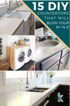 the top five diy countertops that will blow your mind