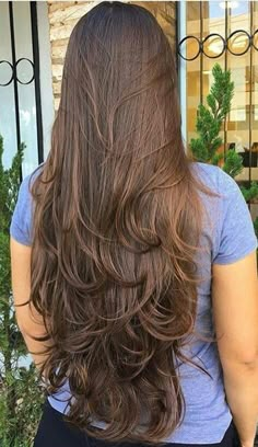 Long Hair With Layers, Haircuts For Long Hair With Layers, Hairstyles For Layered Hair, Long Hair Color, Long Layered Haircuts, Hair With Layers, Long Brown Hair, Haircuts Straight Hair, Haircut For Thick Hair