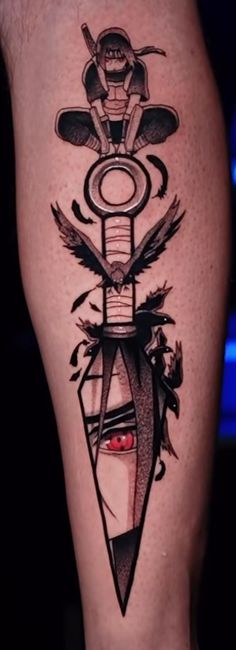 Naruto Tattoo Ideas, Tattoo Real, Naruto Shoes, Madara Uchiha Wallpapers, Goku Wallpaper, Naruto Tattoo, Crow Tattoo, Itachi Uchiha Art, Mangekyou Sharingan