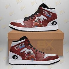 Jiraiya Shoes Toad Sage Naruto Anime Sneakers Air Jordan Shoes Sport Sneakers available in T-shirt, hoodie, tank top, longsleeve, multi color and size S M L XL XXL 3XL 4XL 5XL. Shipping from the US. Easy 30 day return policy - Shop now! 6.1-ounce, 100% cotton .Double-needle neck, sleeves and hem; Roomy Unisex Fit. Ash is 99% cotton, 1% poly; Sport Grey is 90% cotton, 10% poly; Dark Heather is 50% cotton, 50% polyester .Decoration type: Digital Print. Made by Gildan Master Jiraiya, Sage Naruto, Toad Sage, Jordans Custom, Naruto Shoes, Jordans 13, Sneakers Air Jordan, Anime Sneakers, Anime Shoes