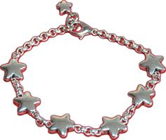 Adjustable Metal Bracelet With Star Charm, Adjustable Star-shaped Metal Bracelet, Adjustable Star-shaped Metal Bracelets, Adjustable Metal Star Bracelet, Adjustable Star Shaped Metal Bracelets, Trendy Silver Charm Bracelet With Extender, Adjustable Silver Star Bracelets, Adjustable Silver Star Bracelet, Silver Adjustable Chain Bracelet With Star Charm