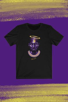 a t - shirt with an image of a man's face on it