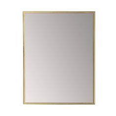 a gold framed mirror on a white wall with an empty space for the image to be taken