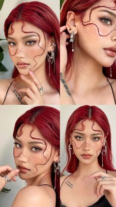 Editorial Hair, Editorial Makeup, Creative Makeup, Artistry Makeup, Cute Makeup, Aesthetic Hair, Aesthetic Makeup, Makeup Art, Makeup Routine