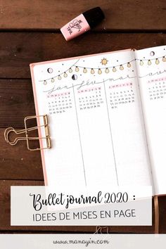 Mon bullet journal pour 2020 : je vous partage mes idées de mises en page (key, calendrier, future log, collections...) Bujo Future Log, Future Log Bullet Journal, Bullet Journal Tracking, Bullet Journal Calendrier, Bullet Journal Collections, Pen Journal, Future Log, January Bullet Journal