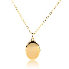 PRICES MAY VARY. Top Material: This simple oval locket necklace is made of gold plated brass with 1.3mm thick solid silver plated chain; will not tarnish or change color and will not turn the skin green; good quality and hypoallergenic allows all to wear comfortably, especially for those with sensitive skin Unique Design: An oval-shaped DIY locket; we recommend that you take the photo locket to the print shop and the store staff will help you print accurate size photos; wear it with or without p Gold Oval Link Locket Necklace With Polished Finish, Classic Gold Oval Locket Necklace, Yellow Gold Oval Link Locket Necklace, Dainty Gold Oval Pendant Locket Necklace, Classic Gold Locket Necklace With Oval Pendant, Dainty Gold Oval Locket Necklace, Oval Brass Necklace With Adjustable Chain, Classic Yellow Gold Locket Necklace With Oval Link, Classic Yellow Gold Oval Link Locket Necklace