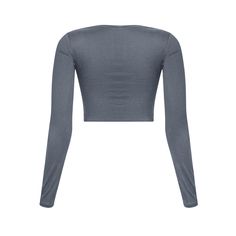 Long Sleeve Round Neck Cropped Length Double Layered Super Soft True to Size Slimming Fit Stretch: High This basic top can be dressed up or down to make any outfit look timeless. Fall essential for sure, this long sleeve top will have you feeling comfy and chic this season! *Gray has a blue tone* Fitted Cropped Winter Top, Solid Color Fitted Top For Fall, Fitted Solid Color Top For Fall, Fitted Long Sleeve Tops In Solid Color, Versatile Fitted Long Sleeve Top, Fitted Versatile Long Sleeve Top, Chic Solid Color Long Sleeve Tops, Solid Color Long Sleeve Tops For Layering, Long Sleeve Solid Color Tops For Layering