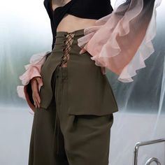 S To L Paper Bag Waist Pants, Wide Pants, Wide Legs, Waist Pants, Wide Leg Pants, Pant Jumpsuit, Paper Bag, High Rise, Wide Leg