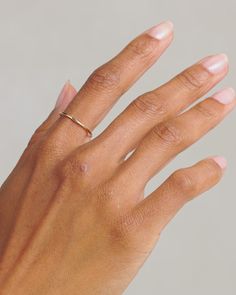 14k Gold Rose Delicate Ring – gorjana Dainty Everyday Midi Rings In Recycled Gold, Stackable 14k Gold Filled Jewelry For Wedding, Classic 14k Gold Stackable Rings For Everyday, Timeless Everyday Recycled Gold Stackable Rings, Everyday Hypoallergenic Stackable Rings In 14k Gold Filled, Dainty 14k Gold Filled Stackable Rings For Anniversary, 14k Gold Filled Fine Jewelry Stackable Rings, Minimalist 14k Gold Hypoallergenic Midi Rings, Elegant 14k Gold Hypoallergenic Midi Rings