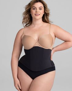 Honeylove's WaistHero Cincher is designed to contour your waist for an hourglass look. High-quality steel boning provides visible definition and posture support. Wear as an undergarment or a statement piece — the choice is yours! Honeylove, WaistHero Cincher for Women in Vamp (Black), Size: 2X Wedding Bra, Posture Support, The Choice Is Yours, Shapewear Tops, Cami Bodysuit, Groom Dresses, Tank Bodysuit, Plus Size Casual, Perfect Outfit