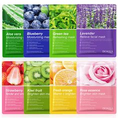 8pcs BIOAQUA Fruits Moisturizing Face Mask skincare Firming Brightening Facial Masks Face Sheet Mask Skin Care Products Skin Care Package, Face Mask Skincare, Baking Soda Bath, Mask Skin, Skincare Masks, Mask Skincare, Moisturizing Face Mask, Business Vision Board, Business Vision