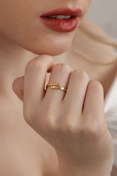 Custom Name Ring | Name Ring | Dainty Ring | Personalized Ring | Minimal Ring | Stacking Ring | Layered Ring | Wrap Ring| Valentine Gifts D E T A I L S Material: .925 Sterling Silver - Color: Silver, Gold Filled, Rose Gold Filled *Gold Filled is made of thick 14k gold or rose gold layered on .925 sterling silver. - Size of band ring: 2mm - Ring Size: Select the size you want from the drop down menu. You can customize 1 name + 1 symbol on each band  Maximum: 1 name + 1 symbol (heart symbol) *UPPERCASE LETTERS ONLY Top band: ALEX (heart symbol)  Bottom band: (heart symbol)   NANCY   If you have any questions, please let us know! We look forward to handcrafting you something special. Thank you for shopping with us, and enjoy! CodeBlue Jewelry Open Ring Stackable Promise Rings, Promise Stackable Open Rings With Details, Adjustable Birthstone Ring For Promise With Open Ring Design, Dainty Stackable Engraved Open Ring, Adjustable Open Ring Birthstone For Promise, Adjustable Open Birthstone Ring For Promise, Promise Couple Rings Open Ring, Elegant Personalized Open Stackable Rings, Adjustable Fine Jewelry Initial Ring For Promise