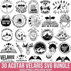 the 30 acotar velaris svg bundle