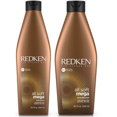 Your hair goes through so much on a daily basis that it is not surprising that it may lack moisture. Dry hair is hard to manage. Save your hair with Redken All Soft Mega Conditioner. This conditioner is designed to help rehydrate your hair. It will change that brittle mess into a soft and manageable head of flowing hair. You can finally put the brush down and stop fight tangles since All Soft leaves your hair smooth and tangle-free. As a bonus, it also helps strengthen each hair shaft to prevent Sacha Inchi Oil, Redken All Soft, Sacha Inchi, Redken Hair Products, Benzoic Acid, Best Shampoos, Aloe Vera Gel, Luxury Skincare, Wet Hair