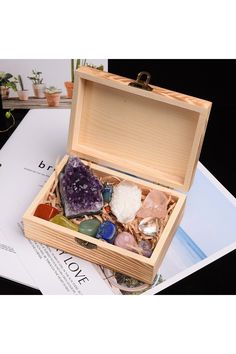 Crystal Encrusted Gift Box Meditation Wallpapers, Spiritual Tool Kit, Spiritual Collage, Crystal Videos, Aura Affirmations, Tarot Decor, Organization Structure, Astrology Decor, Funny Engineering