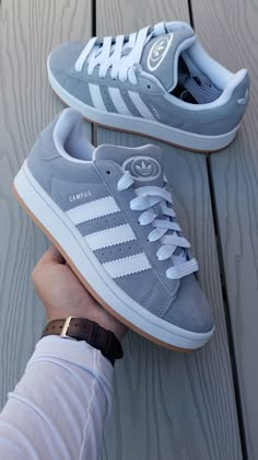 Adidas Campus Shoes, Pretty Sneakers, Trendy Shoes Sneakers, Pretty Shoes Sneakers, Shoes Outfit Fashion, Adidas Shoes Women, Fresh Shoes, Cute Nike Shoes, Adidas Sneaker