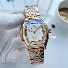 Expensive Watches For Women, Nice Watches, Pretty Watches, Lady Watch, Rolex Watches Women, Pink Watch, Gold Watches Women