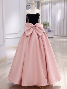 Pink Long Prom Dress, Prom Dress Pink, Formal Prom Dresses Long, Off Shoulder Evening Dress, Prom Dresses Long Pink, Quinceanera Dresses Pink, Strapless Party Dress, Velvet Pink, Velvet Prom Dress