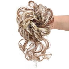 Shipping Weight:0.050; Package Dimensions:13.00012.0001.000; Type:Wigs,Scrunchie Curly Hair Bun, Lazy Girl Hairstyles, Messy Curly Hair, Curly Hair Pieces, Hair Pieces For Women, Hair For Wedding, Beige Blond, Hair Loop, Hair Donut