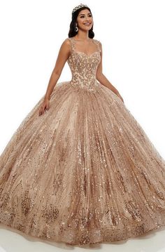 Mary's Quinceanera Dresses - MQ1067 Sweetheart Applique Ballgown – Couture Candy Rose Gold Quinceanera Dresses, Rose Gold Quinceanera, Quincenera Dresses, Quinceanera Dresses Gold, Quinceañera Dresses, Quinceñera Dresses, Mary's Bridal, Glitters Skirt, Dresses Gold