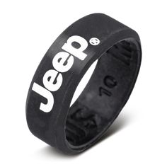 Just like the best off-road adventures balance breathtaking views with muddy trails, sometimes you’ll need to swap out your metal ring for more flexibility. Cue: this ring. Wear it while tackling tough terrains, hitting the gym, or when you plan a hike but end up relaxing with some snacks in your ride instead. Sizing Recommendation:We recommend ordering your standard size (or size up if you're a half size) in the The All-Terrain Silicone in Black with White Jeep® Logo 8mm Wide Beveled Design FRE Jeep Logo, White Jeep, Off Road Adventure, Heritage Collection, Silicon Bands, Metal Ring, Classic Collection, Metal Rings, Breathtaking Views