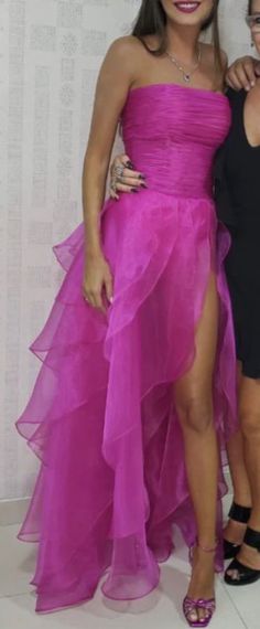 Гарячі рожеві прості вечірні сукні довге випускне плаття Gala Ball Gown With Sweep Train Maxi Length, Gala Sweep Train Maxi Ball Gown, Maxi Length Ball Gown With Sweep Train For Gala, Gala Evening Dress With Sweep Train, Long Evening Dress For Gala, Gala Maxi Evening Dress With Sweep Train, Gala Evening Dress With Sweep Train In Maxi Length, Gala Sweep Train Maxi Evening Dress, Floor-length Ball Gown For Gala Evening