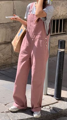 Dangri Dress, Overalls Aesthetic, Modest Casual Outfits, Cute Casual Dresses, Modest Dresses Casual, Future Outfit, Casual Day Outfits, Easy Trendy Outfits