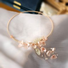 This simple yet elegant design will add a romantic flair to your look. Several delicate pink cherry flowers are layered to form a flawless collection. This collection includes a cherry-blossom-themed bracelet, earrings, hairpin, necklace, and ring. All the flowers have been properly dehydrated before being coated/cast in resin so that the color stays fresh-looking for seasons. Cherry Blossom Jewelry, Cherry Flowers, Necklace And Ring, Real Flower Jewelry, Cherry Blossom Flowers, Pink Cherry, For Seasons, Acrylic Flowers, Bracelet Clasps