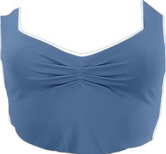 Cropped Tank Top With Built-in Bra For Beach, Stretch Cropped Camisole With Built-in Bra, Blue Cropped Elastane Crop Top, Cropped Elastane Tank Top For Summer, Summer Crop Top Made Of Elastane, Sleeveless Elastane Sports Bra For Summer, Fitted Sleeveless Elastane Sports Bra, Summer Cami Crop Top In Elastane, Bra-friendly Elastane Crop Top For Summer