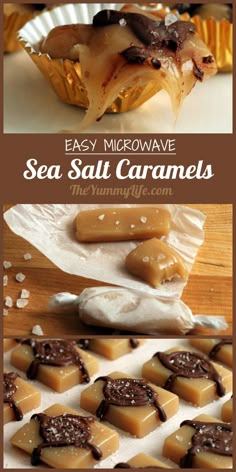 sea salt caramels are the perfect treat for any occasion