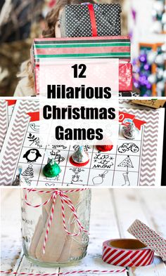 christmas games for kids to play with