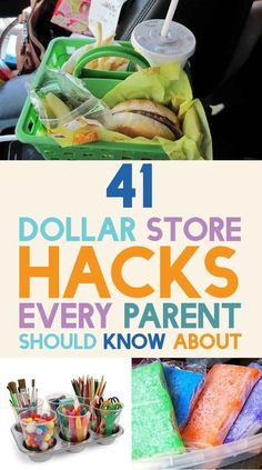 dollar store hacks every parent should know about, and what to do with them