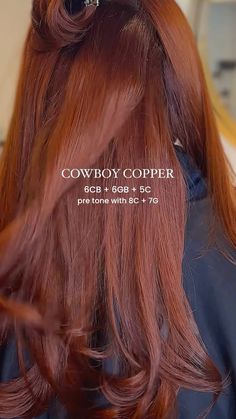 Dye Ideas For Brown Hair, Trendy Hair Dye Ideas, Hair Color Copper Brown, Hair Color Red Brown, Copper Brown Hair Color, Red Brown Hair Color, Balyage Hair, Copper Brown Hair, Cowboy Copper