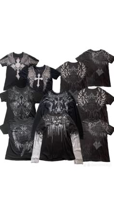 Sigilkore Clothes, Sigilkore Outfits, Male Manipulator Outfits, Alt Shirts, Affliction Outfits, Emo T Shirt, Emo Shirt, Affliction Shirts