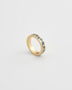 Blue Forget Me Not Ring Forget Me Not Ring, Dainty Gold Band, Fable England, Forget Me Not Flowers, Gold Band Ring, Ring Pendant, Jewelry Lookbook, Everlasting Love, Forget Me Not