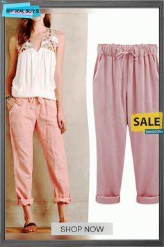 Women Casual Bottoms Solid Pants Pink Harem Pants With Pockets For Spring, Casual Non-stretch Pink Harem Pants, Pink Ankle-length Harem Pants For Summer, Casual Pink Harem Pants For Summer, Pink Relaxed Fit Harem Pants For Spring, Casual Pink Harem Pants, Casual Bottoms, Singapore Malaysia, India And Pakistan