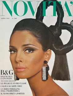 I love 60's Cleopatra makeup! Era Makeup, Cleopatra Makeup, Italian Makeup, 1960s Makeup, Best Fashion Magazines, 1960s Vogue, Vintage Vogue Covers, Vogue Italy, 60s Vibes