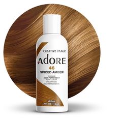 Pack of 1 Adore Hair Color - please verify color name in the Product Title Transform your hair with the vibrant and long-lasting hues of Creative Image Adore Semi-Permanent Hair Color. This innovative hair dye is designed to infuse each strand with rich, radiant color while maintaining the health and integrity of your hair. Free from harsh chemicals like ammonia, peroxide, and alcohol, Adore provides a gentle yet effective coloring experience that leaves your hair feeling soft, silky, and full of life. Adore’s unique formula is enriched with natural ingredients that nourish and condition your hair, ensuring that it remains healthy and vibrant. The semi-permanent nature of the dye means that it gradually fades over time, allowing you to experiment with different shades without the long-term Temporary Blonde Hair Dye, Adore Hair Color, Blonde Hair Dye, 3b Hair, Temporary Hair Dye, Dyed Blonde Hair, Semi Permanent Hair Color, School Hair, Permanent Hair Dye